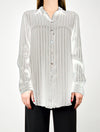 VLT's by Valentina's - 800 - Blouse rayure manches longues de viscose - LE CAPITAINE D'A BORD