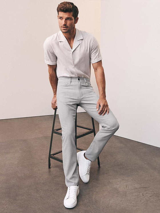 34 Heritage - Courage Bone Cross Twill - LE CAPITAINE D'A BORD