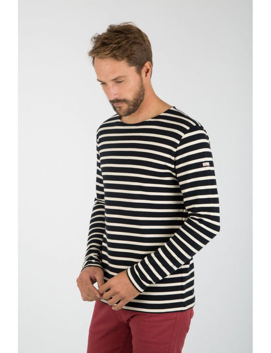 Armor-Lux - Aviron - Marinière rayée de coton équitable (disponible en plusieurs couleurs) - LE CAPITAINE D'A BORD