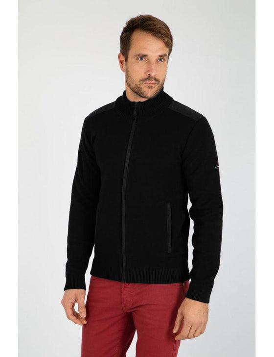 Armor-Lux - Carnac - Cardigan de laine pour homme - LE CAPITAINE D'A BORD