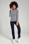 Armor-Lux - Erquy - Marinière coton extensible pour femme - LE CAPITAINE D'A BORD