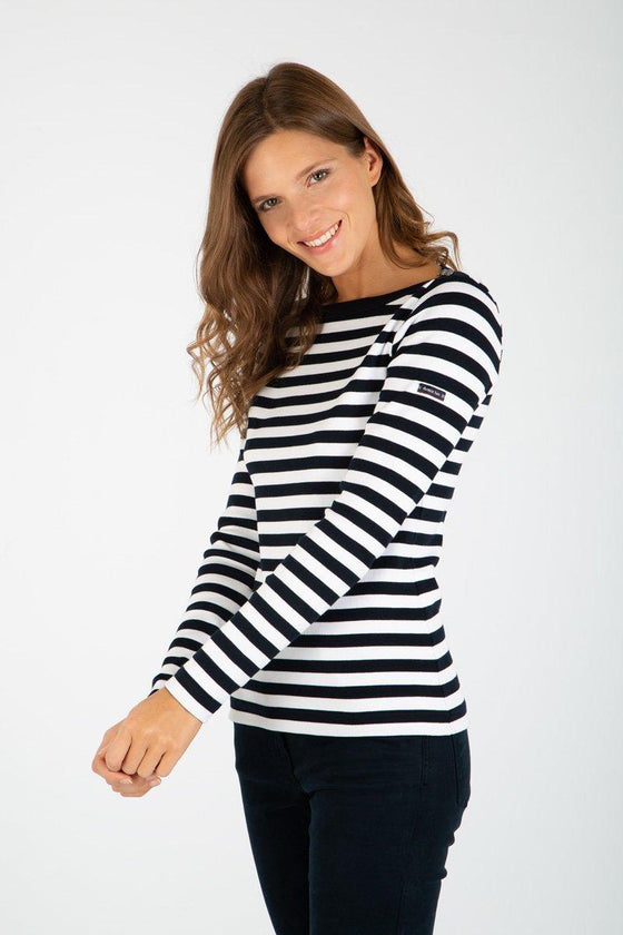Armor-Lux - Erquy - Marinière coton extensible pour femme - LE CAPITAINE D'A BORD