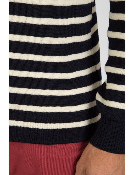 Armor-Lux - Fouesnant - Pull de laine à rayures (disponible en plusieurs couleurs) - LE CAPITAINE D'A BORD