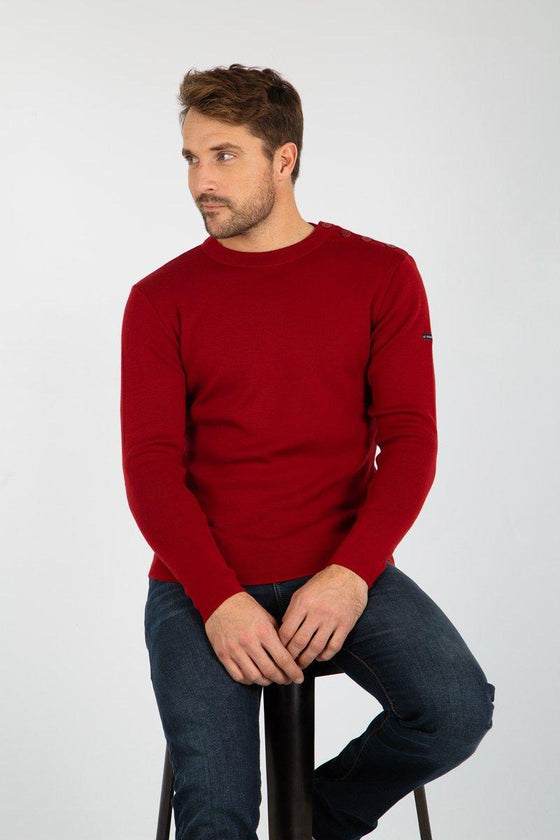 Armor-Lux - Goulenez - Pull uni de laine merinos - LE CAPITAINE D'A BORD