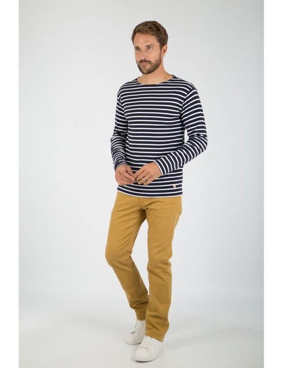 Armor-Lux - Houat - Marinière bretonne de coton à rayures (plusieurs couleurs disponibles) - LE CAPITAINE D'A BORD