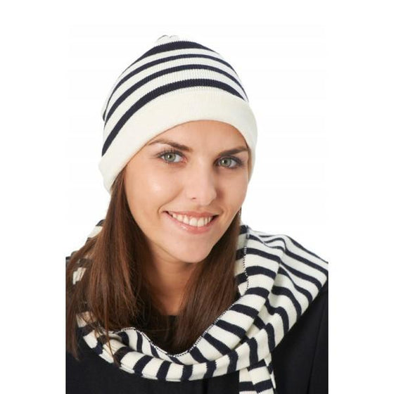 Armor-Lux - Lannion - Bonnet breton de laine rayé - LE CAPITAINE D'A BORD - 2