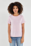 Armor-Lux - T-shirt rayé Heritage coton et lin - LE CAPITAINE D'A BORD