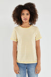 Armor-Lux - T-shirt rayé Heritage coton et lin - LE CAPITAINE D'A BORD