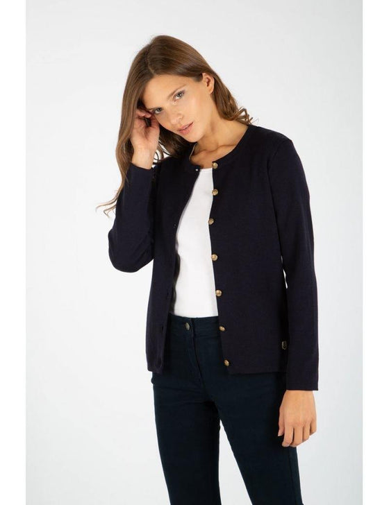Armor-Lux - Vannes - Cardigan de laine - LE CAPITAINE D'A BORD