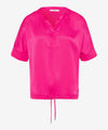 BRAX - Cila - Blouse manches courtes de coton/modal - LE CAPITAINE D'A BORD