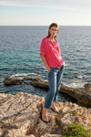 BRAX - Cila - Blouse manches courtes de coton/modal - LE CAPITAINE D'A BORD