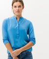 BRAX - Clarissa - Blouse de viscose à col mao - LE CAPITAINE D'A BORD