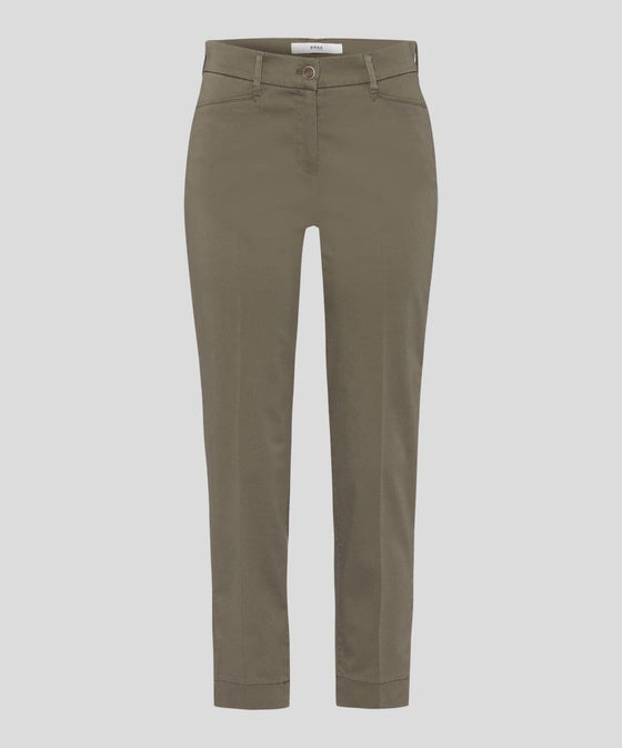 BRAX - Mara Sun - Pantalon capri de coton satin - LE CAPITAINE D'A BORD