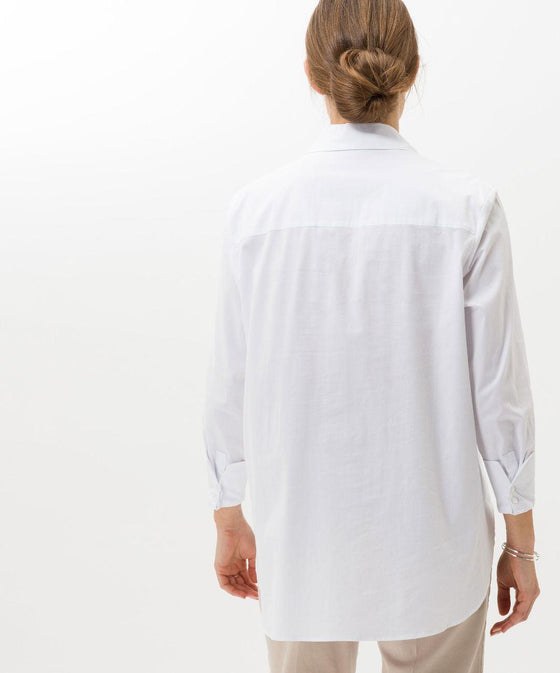 BRAX - Vic - Blouse de coton extensible - LE CAPITAINE D'A BORD