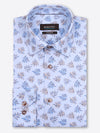 Bugatchi - Chemise manches longues à feuillage OoohCotton® - LE CAPITAINE D'A BORD