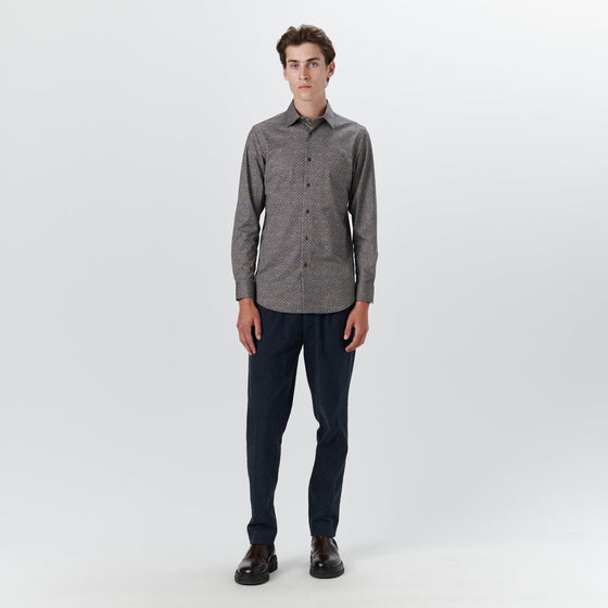 Bugatchi - Chemise manches longues à fleurs OoohCotton® - LE CAPITAINE D'A BORD