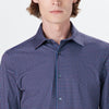 Bugatchi - Chemise manches longues avec carrés OoohCotton® - LE CAPITAINE D'A BORD