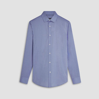 Bugatchi - James - Chemise manches longues à motifs OoohCotton® - LE CAPITAINE D'A BORD