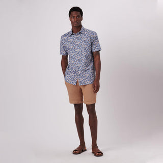 Bugatchi - Milo - Chemise manches courtes palmiers OOOHCOTTON© - LE CAPITAINE D'A BORD