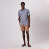 Bugatchi - Milo - Chemise manches courtes palmiers OOOHCOTTON© - LE CAPITAINE D'A BORD