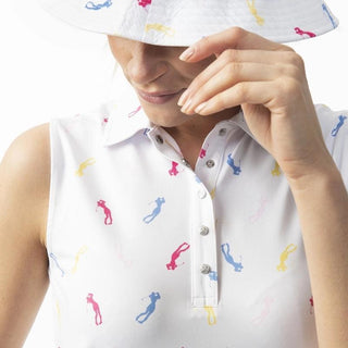 Daily Sports - Camilia Sleeveless Polo Shirt - LE CAPITAINE D'A BORD