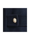 Dalmard Marine - Brighton Cachemire - Manteau long pour femme - LE CAPITAINE D'A BORD