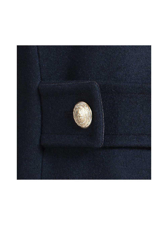 Dalmard Marine - Brighton Cachemire - Manteau long pour femme - LE CAPITAINE D'A BORD