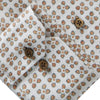 Emanuel Berg - Byron - Chemise manches longues florale Albini 4Flex - Modern Fit - Beige - LE CAPITAINE D'A BORD