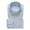 Emanuel Berg - Byron - Chemise manches longues motifs Albini 4Flex - Modern Fit - Bleu pâle - LE CAPITAINE D'A BORD