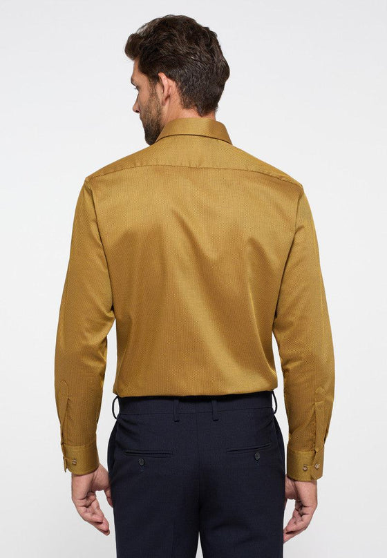 ETERNA - Chemise manches longues texture dobby Modern Fit - LE CAPITAINE D'A BORD