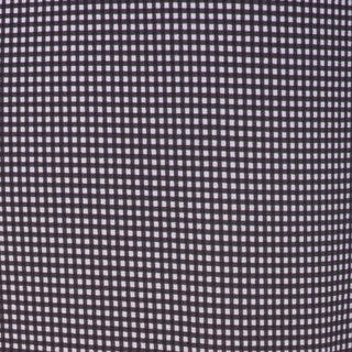 Ibkül - Essential Mini Check Long Sleeve Mock Neck - 10754 - LE CAPITAINE D'A BORD