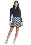 Ibkül - Kimberly Print Skort - 27376 - LE CAPITAINE D'A BORD