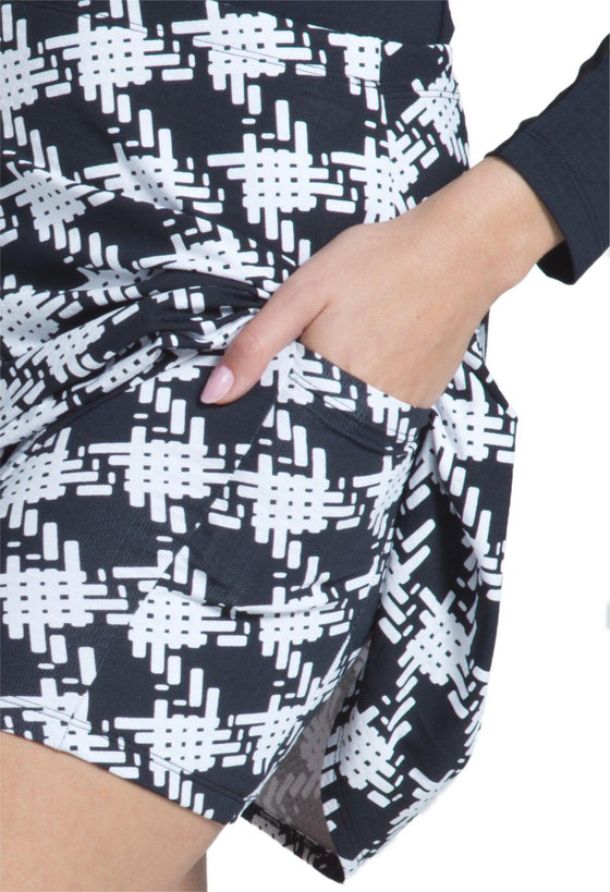 Ibkül - Kimberly Print Skort - 27376 - LE CAPITAINE D'A BORD