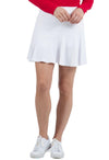 Ibkül - Solid Flounce Skort - 20000 - LE CAPITAINE D'A BORD