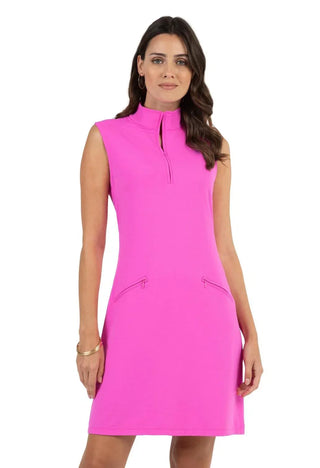 Ibkül - Solid Sleeveless Mock Dress - 58000 - LE CAPITAINE D'A BORD