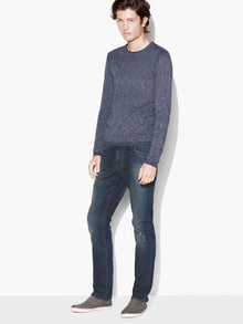  John Varvatos - Chandail de coton col rond (plusieurs couleurs disponibles) - LE CAPITAINE D'A BORD