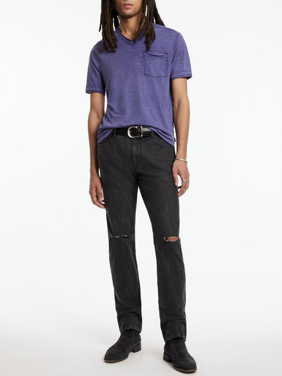 John Varvatos - Davis V-Neck T-Shirt - LE CAPITAINE D'A BORD