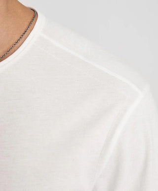 John Varvatos - Pima Cotton Slub Knit Tee - LE CAPITAINE D'A BORD
