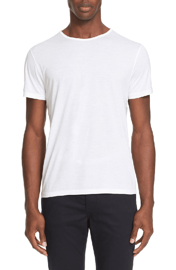 John Varvatos - Pima Cotton Slub Knit Tee - LE CAPITAINE D'A BORD