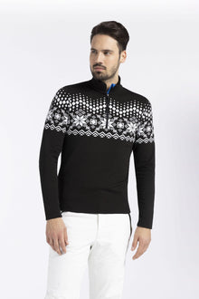  NEWLAND - Blanco Men's T-Neck - LE CAPITAINE D'A BORD