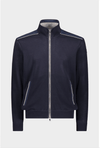 Paul & Shark - Cardigan zip de coton Fresco avec appliqués de lin - LE CAPITAINE D'A BORD