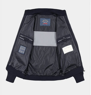 Paul & Shark - Cardigan zip de laine doublé - LE CAPITAINE D'A BORD