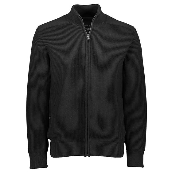 Paul & Shark - Cardigan zip de laine doublé - LE CAPITAINE D'A BORD