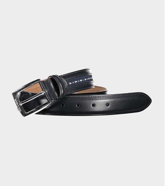 Paul & Shark - Ceinture de cuir avec drapeaux nautiques (plusieurs couleurs disponibles) - LE CAPITAINE D'A BORD