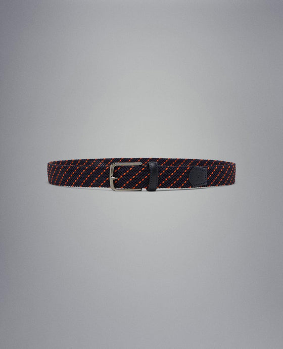 Paul & Shark - Ceinture tressée élastique multicolore - LE CAPITAINE D'A BORD