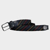 Paul & Shark - Ceinture tressée élastique multicolore - LE CAPITAINE D'A BORD