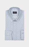 Paul & Shark - Chemise de coton poplin imprimé voiliers - LE CAPITAINE D'A BORD