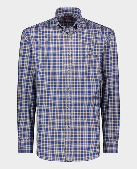 Paul & Shark - Chemise de flanelle à carreaux - LE CAPITAINE D'A BORD