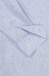 Paul & Shark - Chemise manches longues à rayures de lin - J Fit - LE CAPITAINE D'A BORD