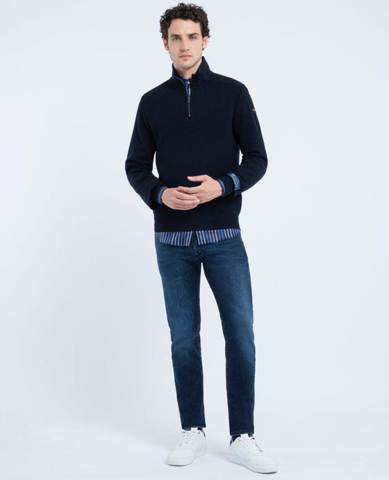 Paul & Shark - Chemise manches longues à rayures Silver Collection - LE CAPITAINE D'A BORD